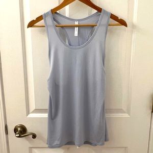 Fabletics light blue workout tank